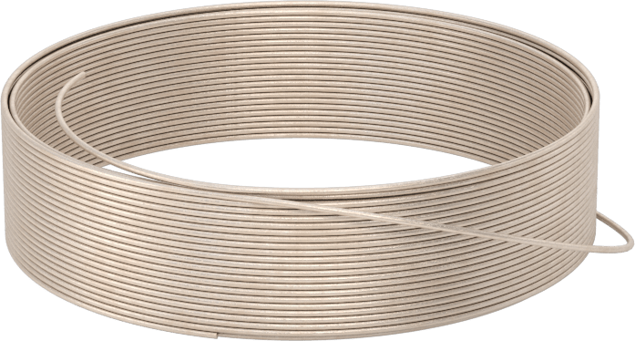 Kadmiyum İçeren Yüksek Mukavemetli Lehim Alaşımı, 5.5 oz., 3/64" Çap, 48 Fit Uzunluk
