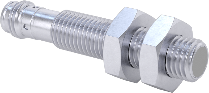 DC Metal Nesne Yakınlık Anahtarı, Pirinç, 3 Kutuplu Fişli Gömme, 1 Kapalı, NPN, 45 mm Uzunluk