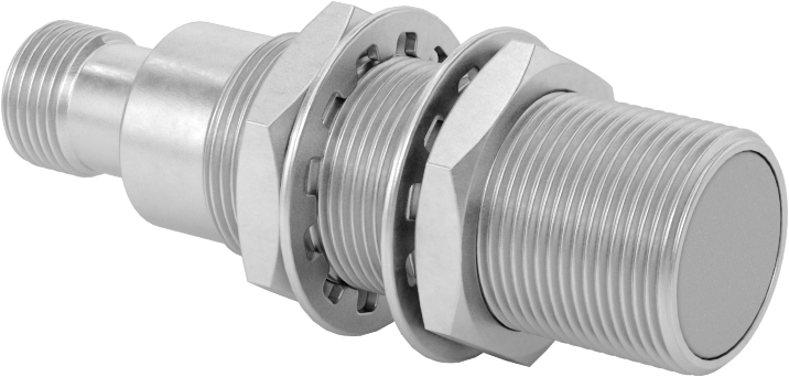 DC Metal Nesne Yakınlık Anahtarı, Pirinç, 4 Kutuplu Mikro Fişli Sifon, 18 mm Çap, NPN, 1 Kapalı