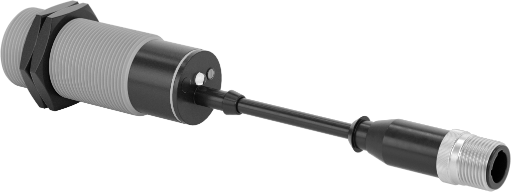 Evrensel Nesne Yakınlık Anahtarı, AC/DC, 2 Kutuplu Mikro 1/2"-20 UNF Fiş, 1 Kapalı, 30 mm Çap
