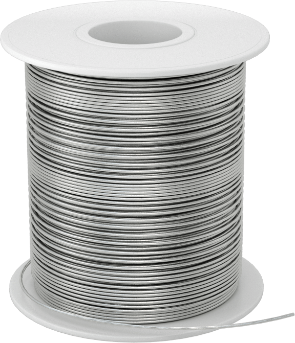 Hızlı Akışlı Rosin Özlü Lehim, SN96.5AG3cu0.5 Bileşimi, 0,025" Çap, 1 lb.
