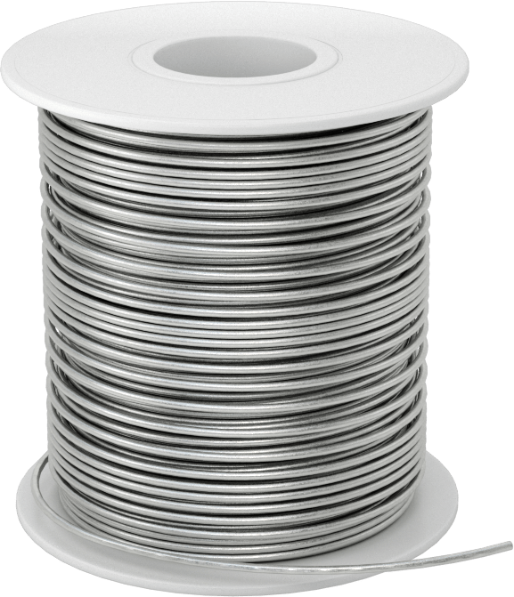 Hızlı Akışlı Rosin Özlü Lehim, SN96.5AG3cu0.5 Bileşimi, 0,040 inç Çap, 1 lb.