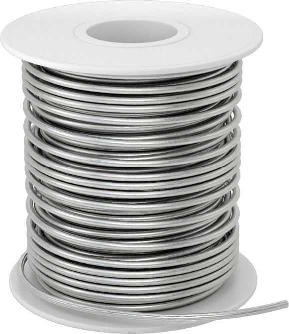 Hızlı Akışlı Rosin Özlü Lehim, SN96.5AG3cu0.5 Bileşimi, 0,062 inç Çap, 1 lb.