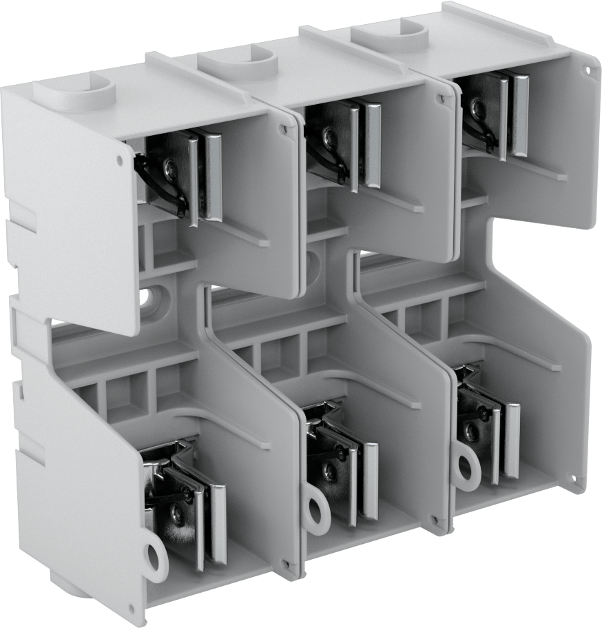 Sigorta Bloğu, 3 UL Sınıf J 61-100A Sigorta için, 600V AC