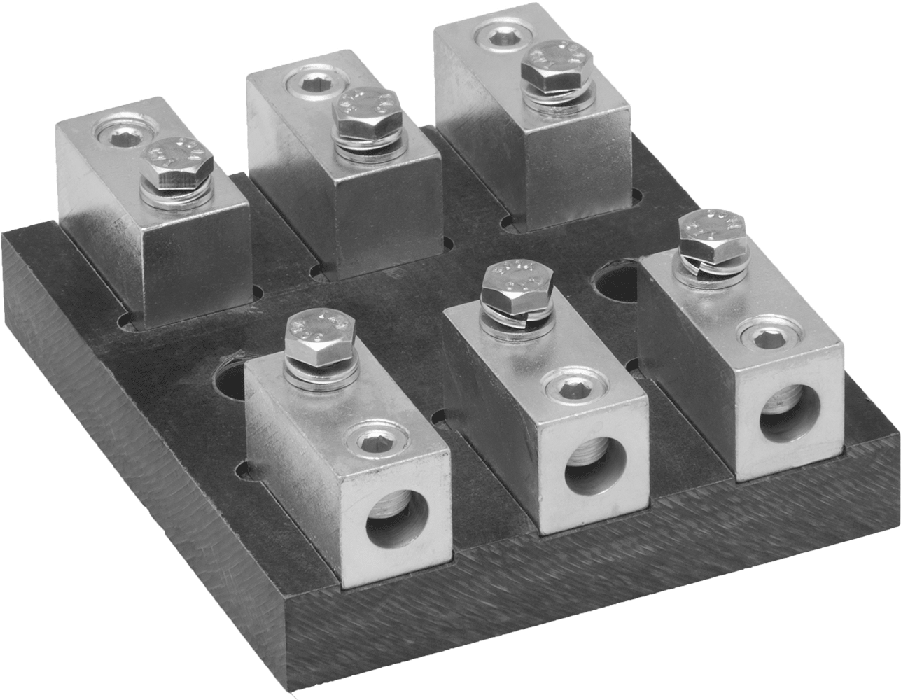 Sigorta Bloğu, 3 adet UL Sınıf T 61-100A Sigorta için, 600V AC