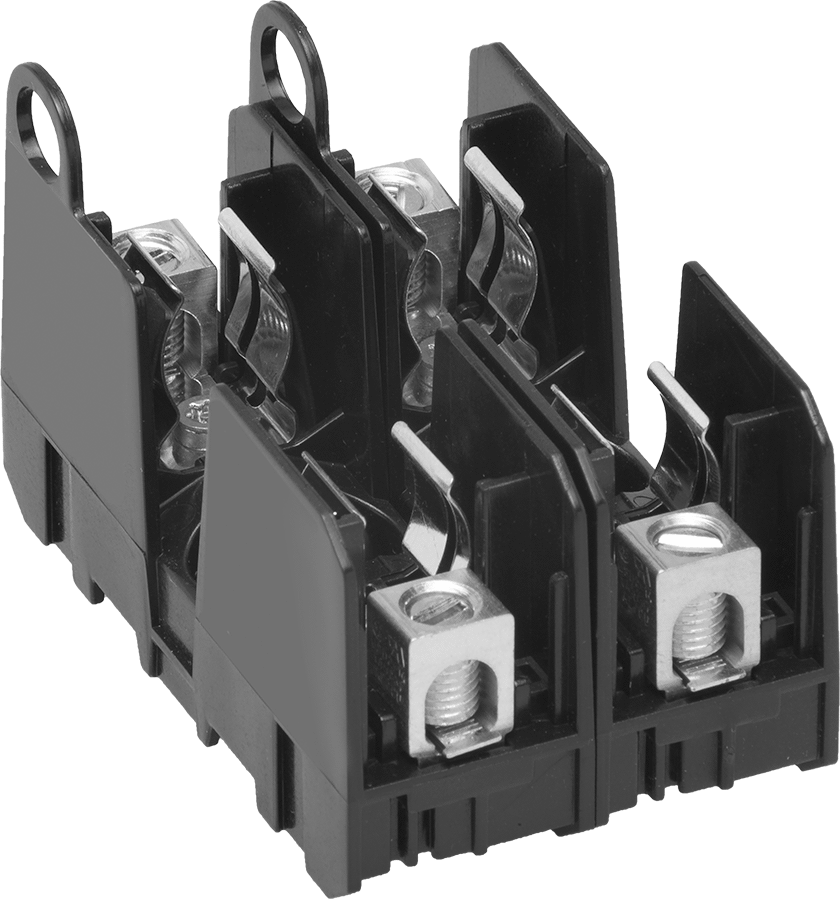 Sigorta Bloğu, 2 adet UL Sınıf J 1/2-30A Sigorta için, 600V AC