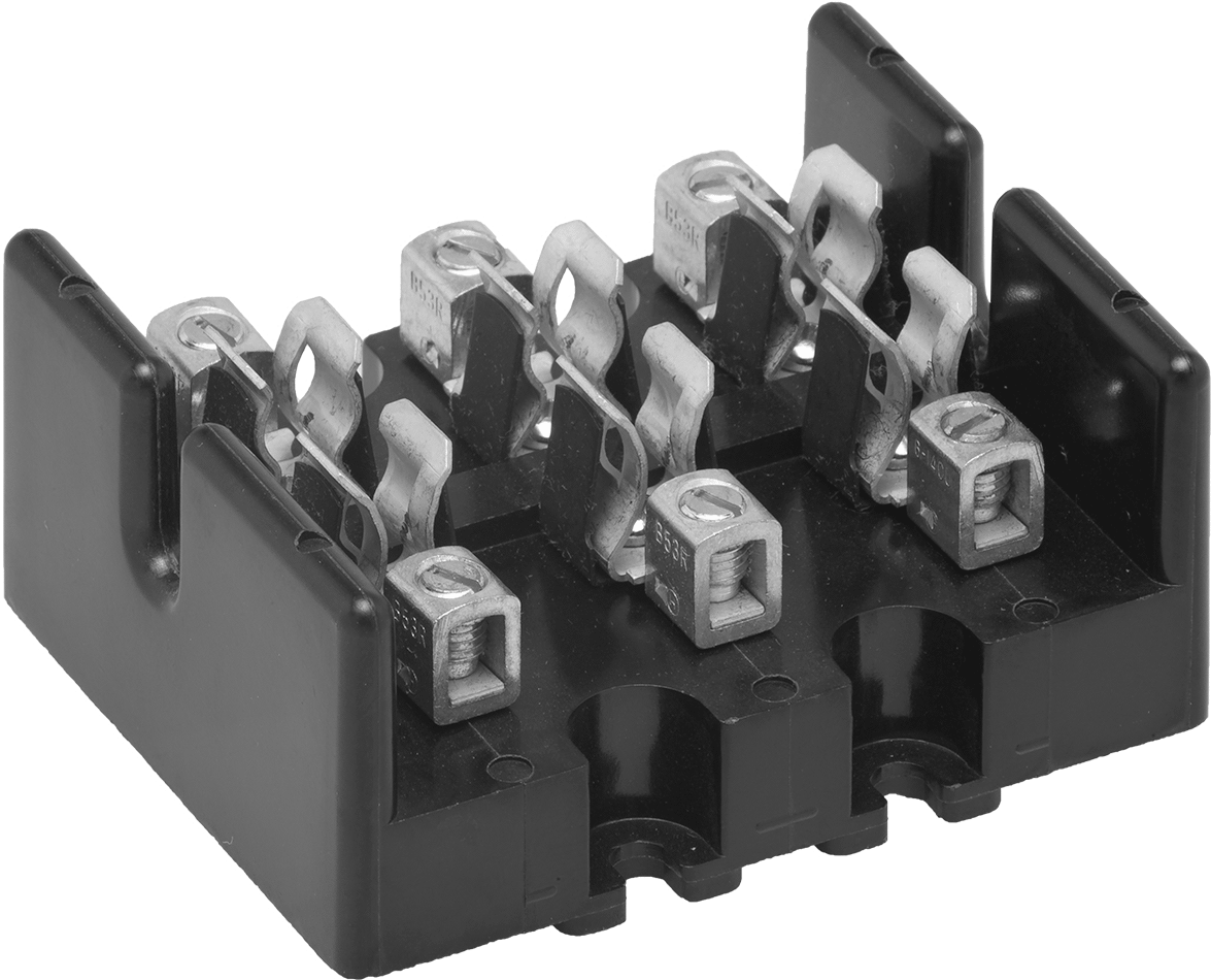 Sigorta Bloğu, 3 adet UL Sınıf T 1/2-30A Sigorta için, 300V AC