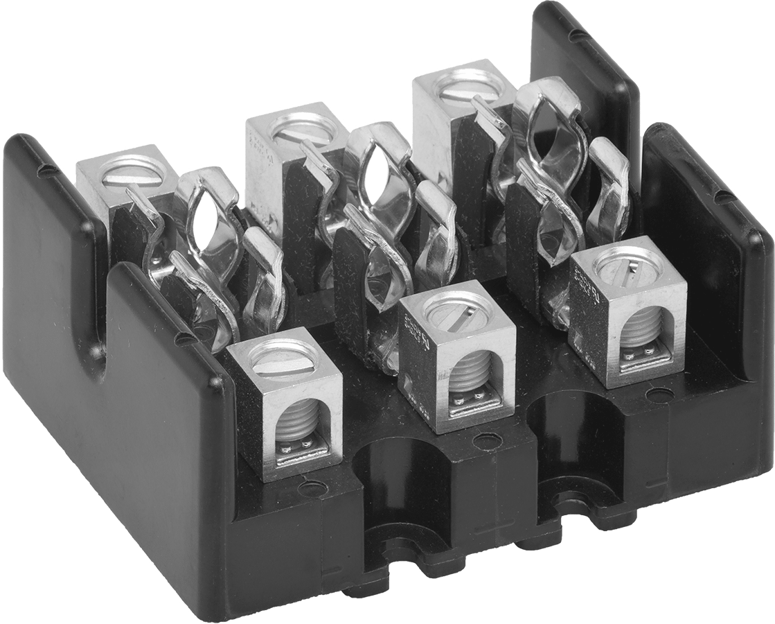Sigorta Bloğu, 3 adet UL Sınıf T 31-60A Sigorta için, 300V AC