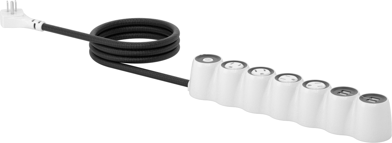 Priz Şeridi, 4 Adet USB-A Bağlantı Noktalı, 4 Çıkış