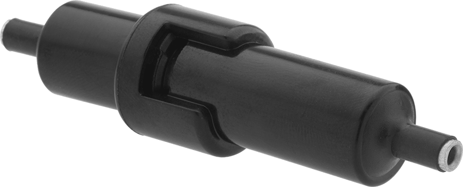 Cam ve Seramik Tüp Sigortası için Sıralı Tutucu, 1/10-20A Sigorta için, 250V AC/DC, Sıkma Bağlantısı, 3,22" Uzunluk
