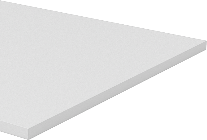 UHMW Şerit, Arka Yüzü Yapışkanlı, 1-1/2" Genişlik, 0,05 inç Kalınlık