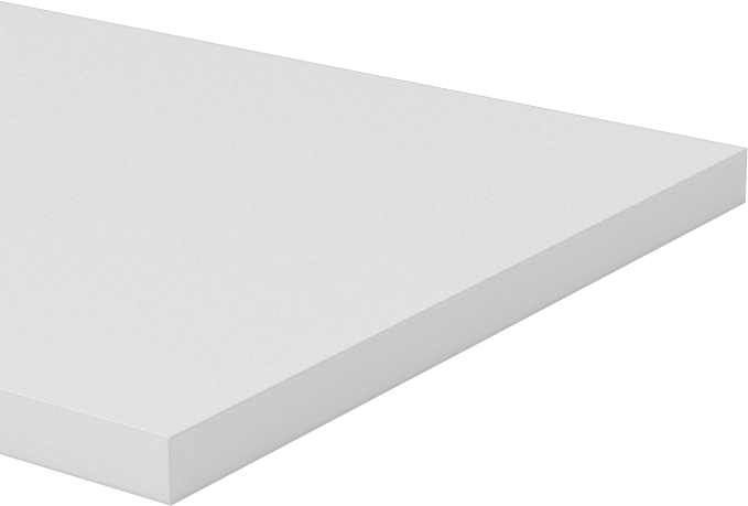 UHMW Şerit, 1-1/2" Genişlik, 3/32" Kalınlık
