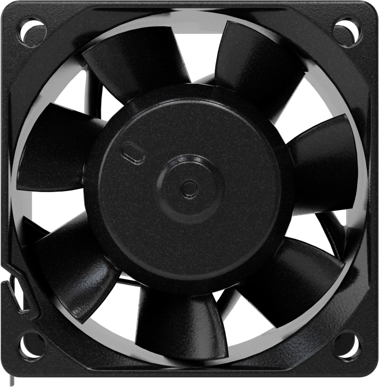 Dalgıç DC Ekipman Soğutma Fanı, Kare, 24V DC, 2,36 inç Yükseklik x 2,36 inç Genişlik x 1,5 inç Derinlik Toplam