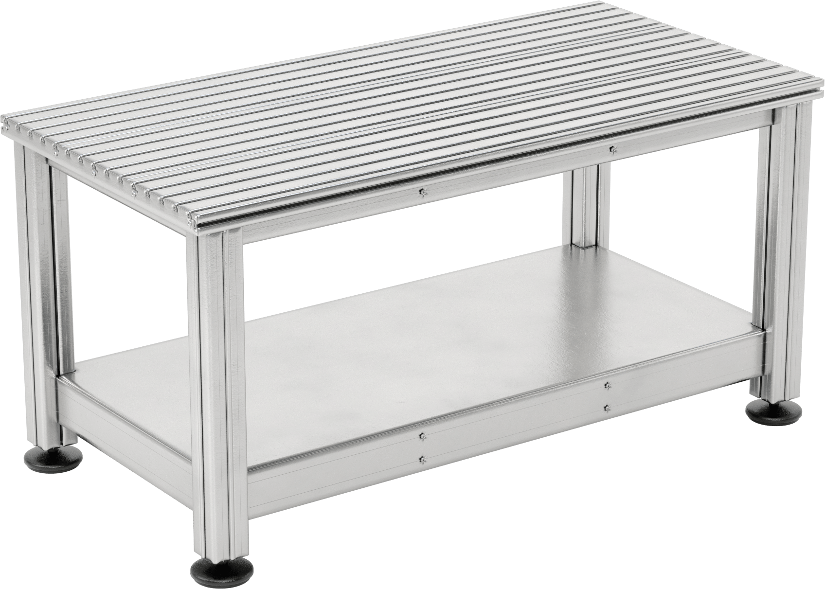 T-Yuvalı Sabitleme Masası, 1500 mm Uzunluk x 750 mm Genişlik x 750 mm Yükseklik Toplam