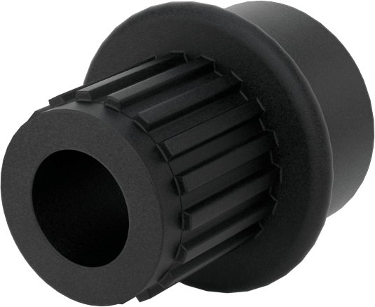 MXL Serisi Hafif Zaman Kayışı Kasnağı, 6 mm Maksimum Kayış Genişliği, 16mm OD, 17,5 mm Toplam Genişlik, 1 Flanş