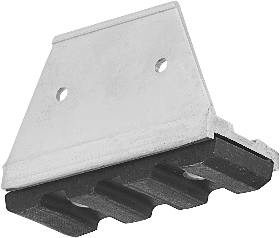 Fiberglas ve alüminyum merdivenler için iki adet Louisville Pk130L ayakkabı