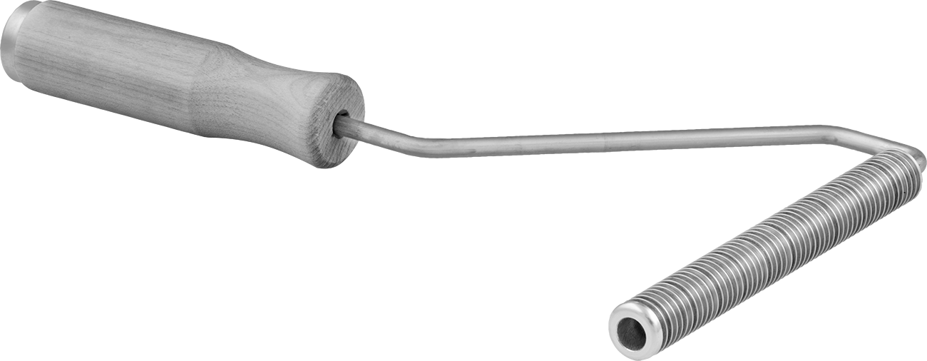 Oluklu Laminasyon Silindiri, 3/4 inç Çap, 6" Genişlik