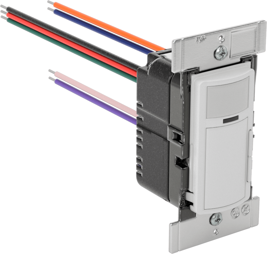 Akıllı Duvara Monte Hareket Algılayıcı Işık Dimmeri, Kızılötesi/Ultrasonik Sensörlü, 12 V DC/24 V DC Giriş