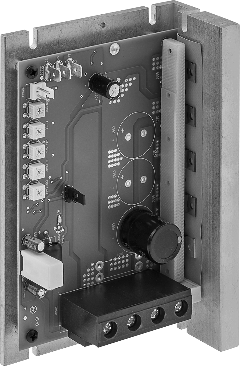 Düşük Gerilim DC Motor Hız Kontrolü, 1/6 ve 1/3 hp için