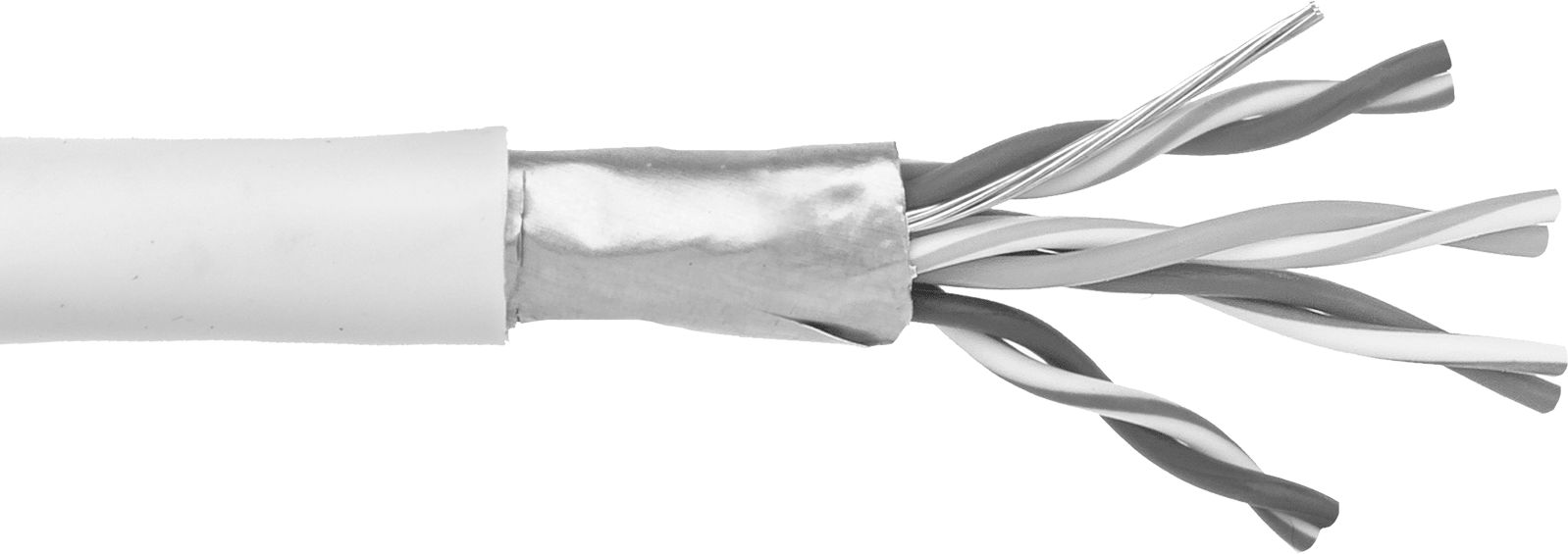 Kategori 6 Ekranlı Ethernet Kablosu, 250 MHz
