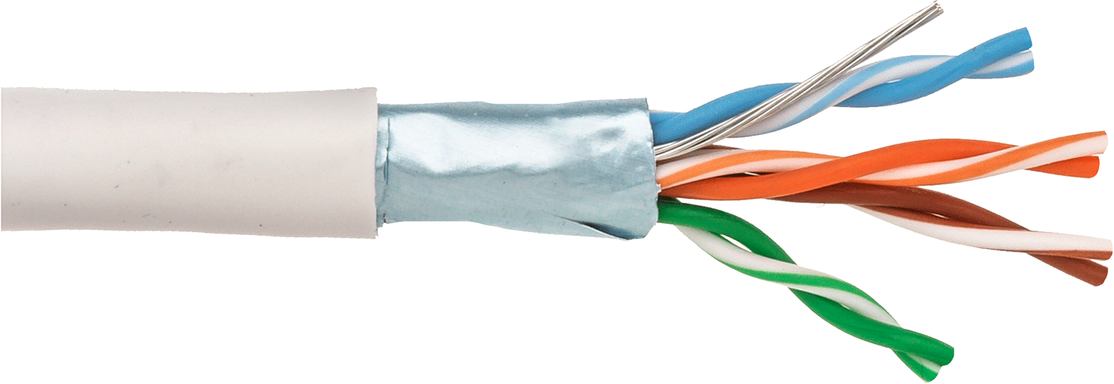 Kategori 5E Ekranlı Ethernet Kablosu, 100 MHz