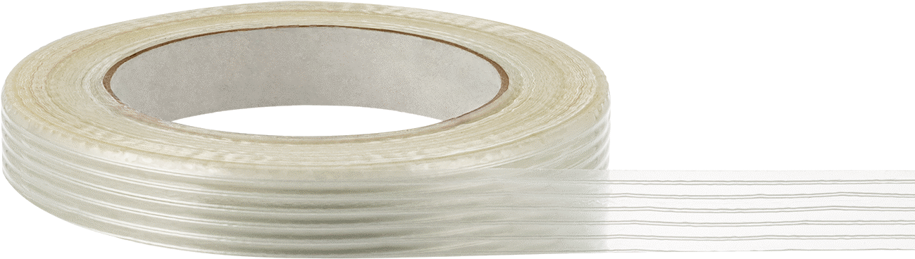 Hafif Hizmet Tipi Takviyeli Çemberleme Bandı, 3/4" Genişlik, 180 Fit Uzunluk