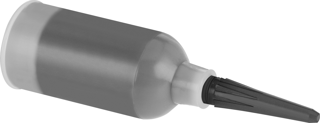 Kimyasallara Dayanıklı Viton® Floroelastomer Sızdırmazlık Maddesi, Kendi Kendini Düzleştiren, 2,5 FL. oz. Kartuş