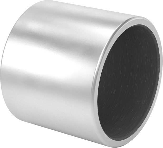 Kuru Çalışmalı Metal Takviyeli PTFE Kovanlı Rulman, Alüminyum Kabuklu, 30 mm Mil Çapı için, 30 mm Uzunluk