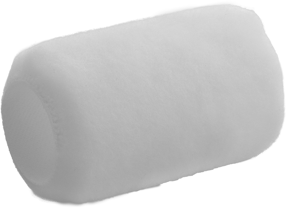 Boya Rulosu Kapağı, 4" Uzunluk, 1/2" Tüy Kalınlığı