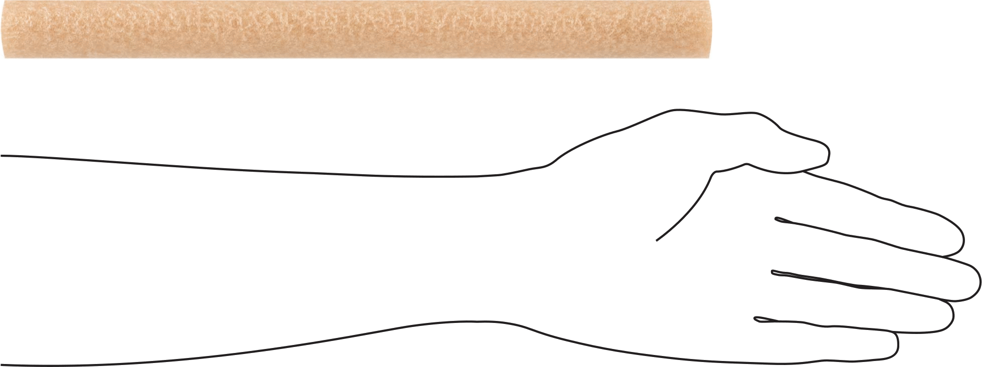 Polyethylene Foam Backer Rod, Closed-Cell Cross-Linked, 7/8" Maximum Joint Width, 200 Yard 