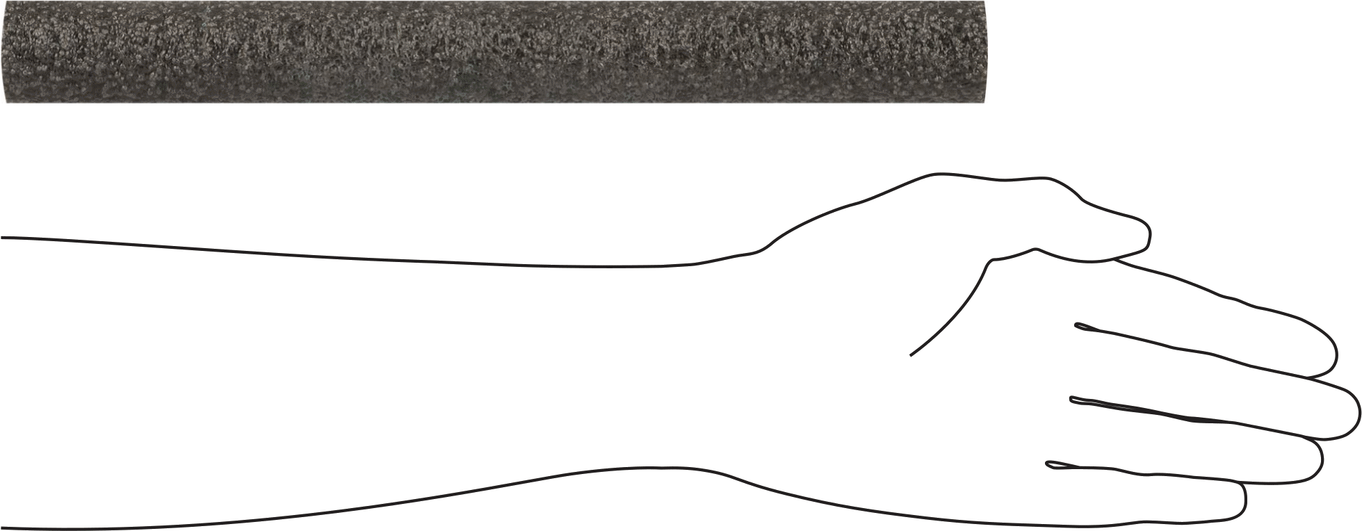 Polyethylene Foam Backer Rod, Closed-Cell, 1-1/8" Maximum Joint Width, 140 Yard Long