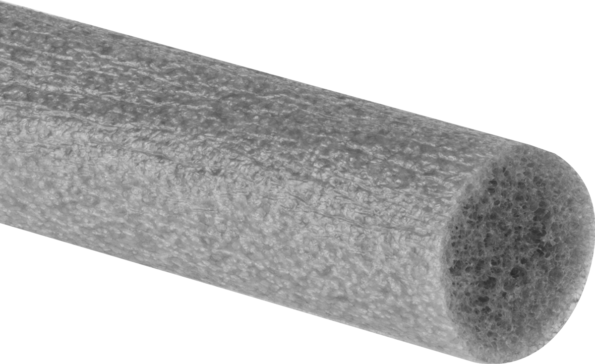 Polyethylene Foam Backer Rod, Open/Closed Cell, 1-1/2" Maximum Joint Width, 84 Yard Long