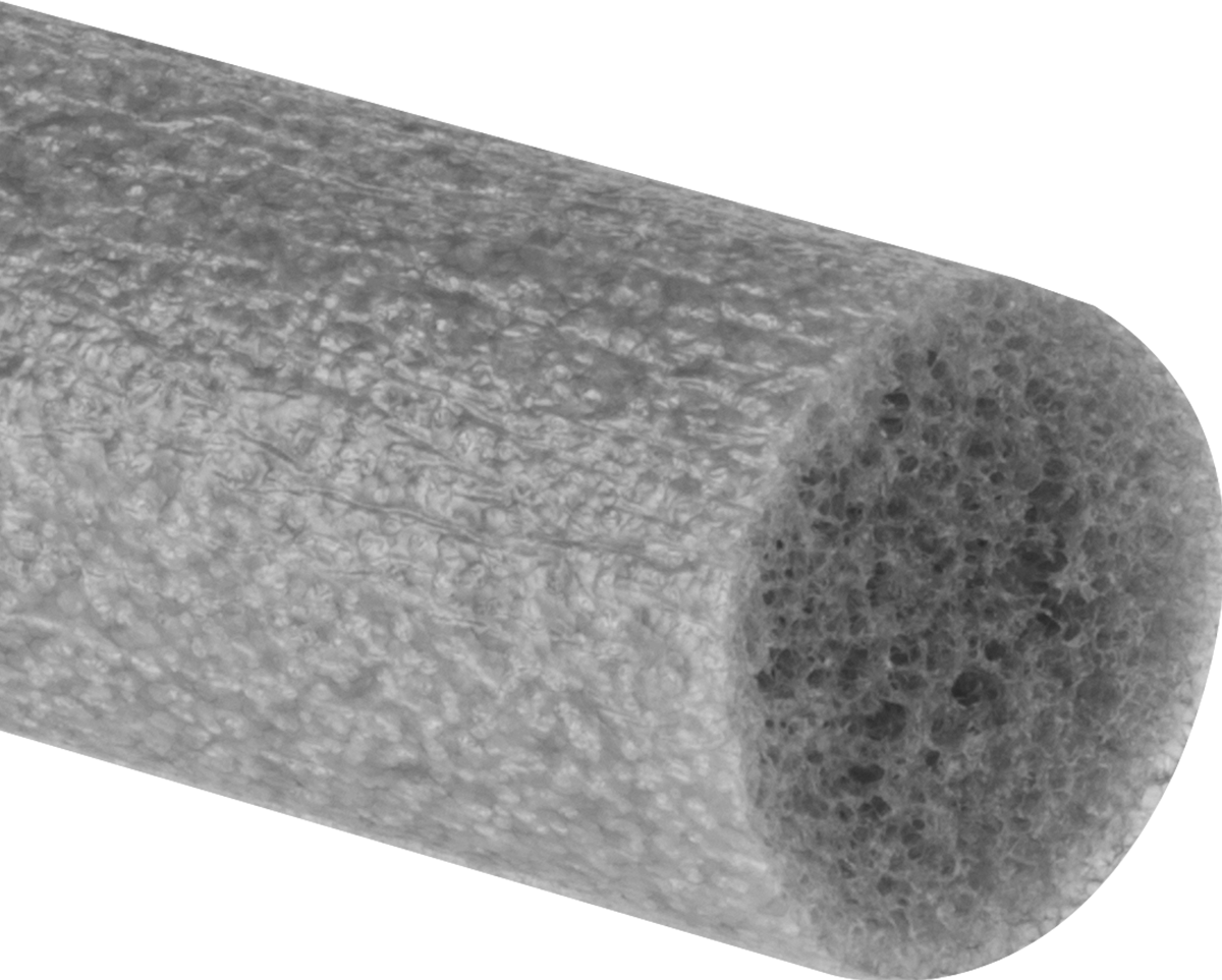 Polyethylene Foam Backer Rod, Open/Closed Cell, 3" Maximum Joint Width, 18 Yard Long