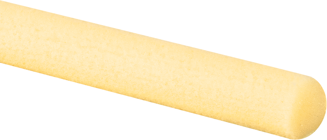 Polyethylene Foam Backer Rod, Open-Cell, 11/16" Maximum Joint Width, 117 Yard Long