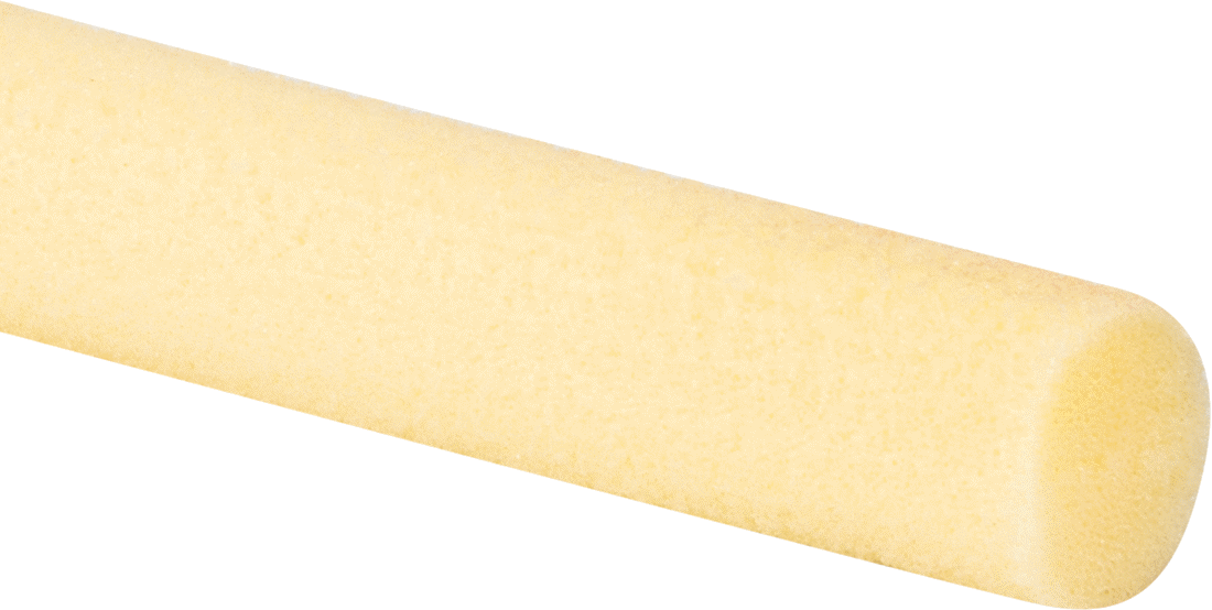 Polyethylene Foam Backer Rod, Open-Cell, 7/8" Maximum Joint Width, 100 Yard Long