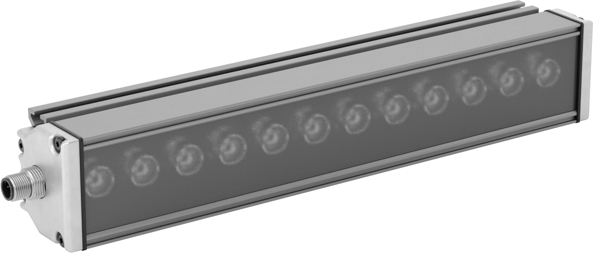 Makine Görüş Çubuk Işığı, Kızılötesi LED, 12-3/4" Toplam Uzunluk