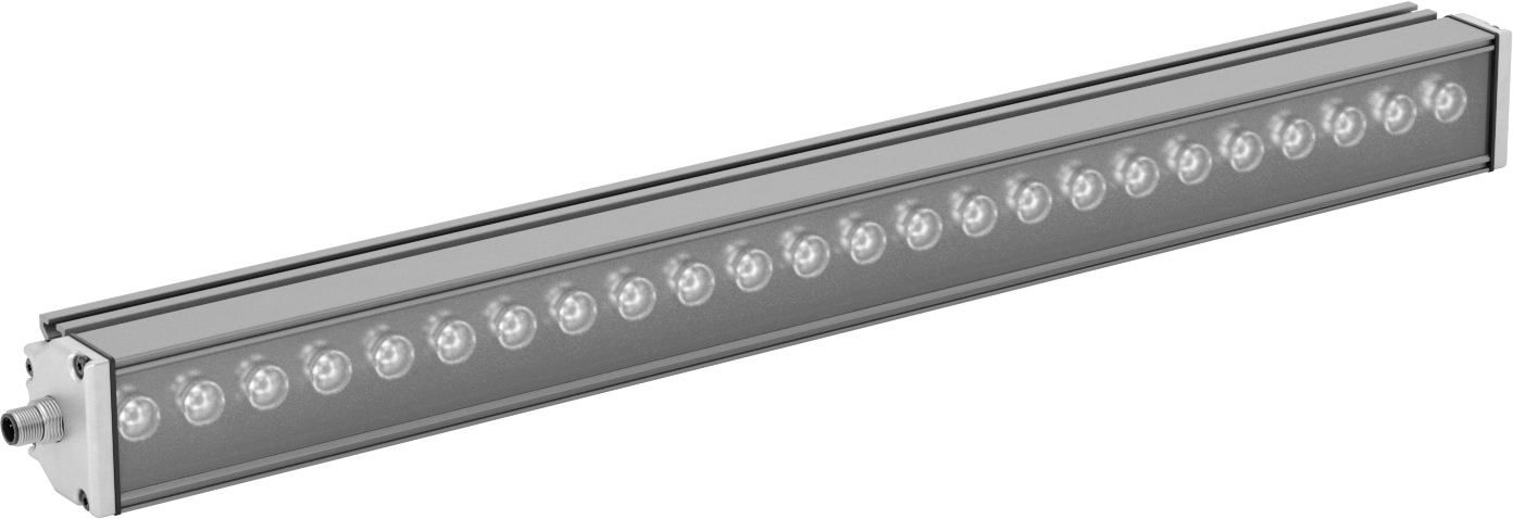 Makine Görüş Çubuk Işığı, Kırmızı LED, 24-1/8“” Toplam Uzunluk