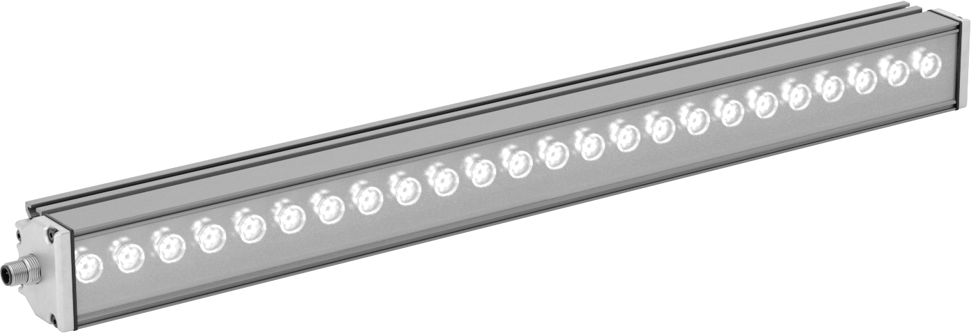 Makine Görüş Çubuk Işığı, Beyaz LED, 24-1/8“” Toplam Uzunluk