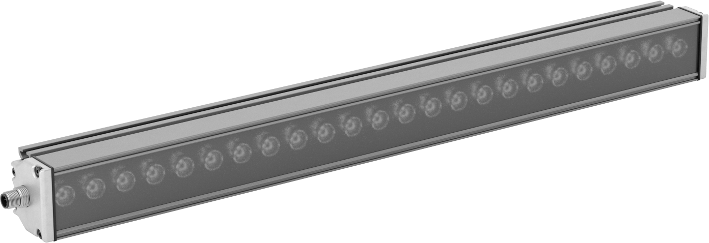 Makine Görüş Çubuk Işığı, Kızılötesi LED, 24-1/8“” Toplam Uzunluk