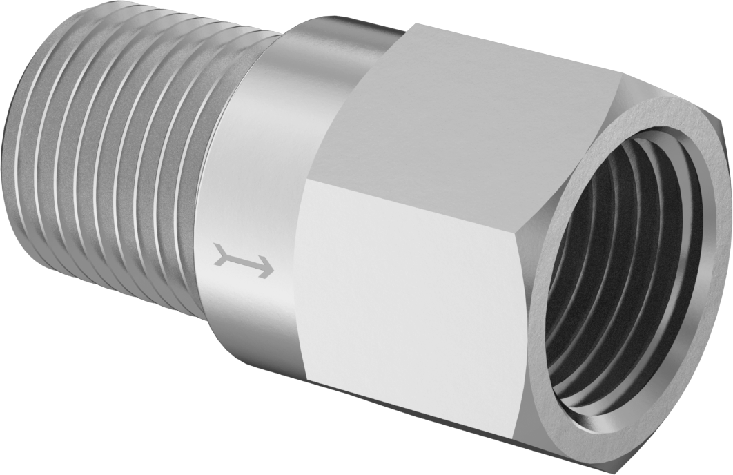 Male Inlet × Female Outlet