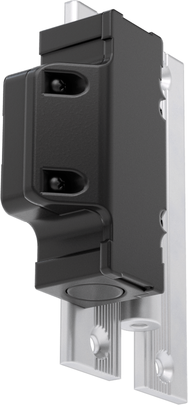 Menteşe Tetiklemeli Emniyet Anahtarı, 1 Kapalı ve 2 Açık, Alüminyum Menteşe, 39 mm Delik Merkezden Merkeze Genişlik
