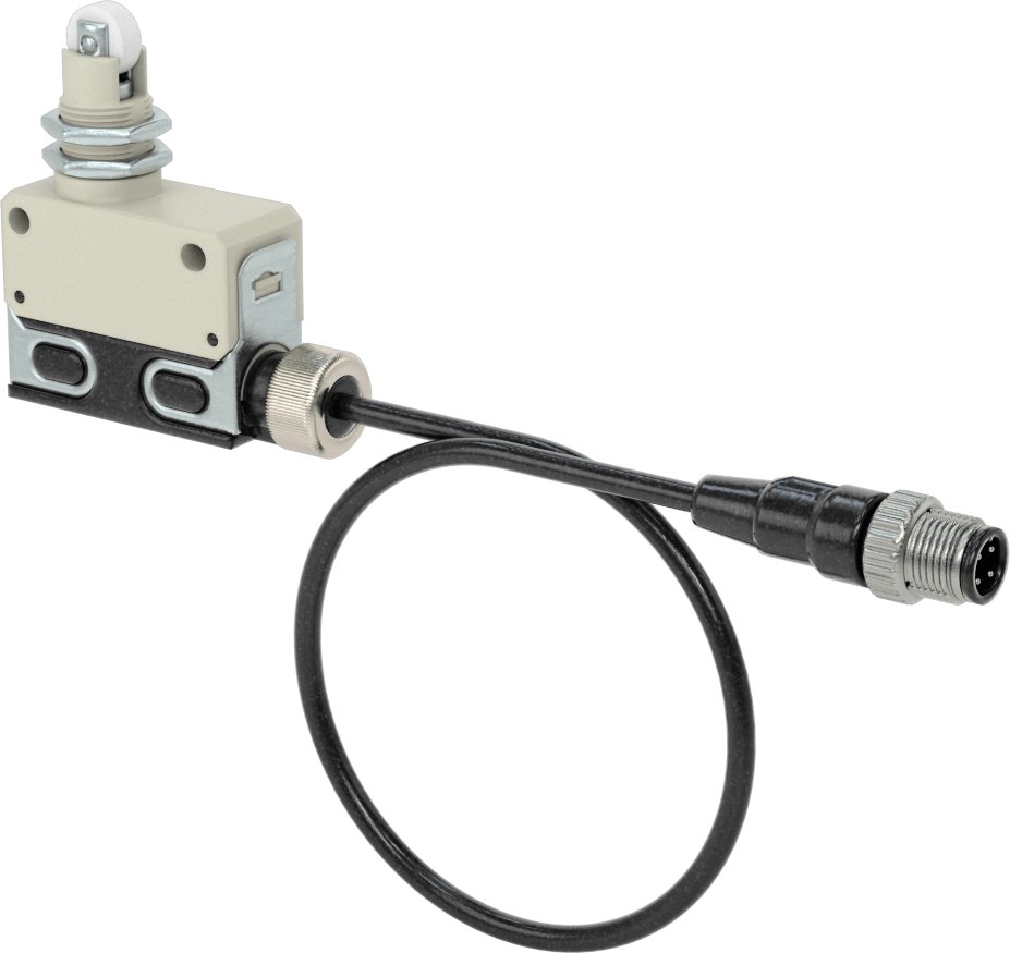 Kapalı Anlık Anahtar, 9/16" Panel Kesiti için Makara Piston, 1A @ 30V DC