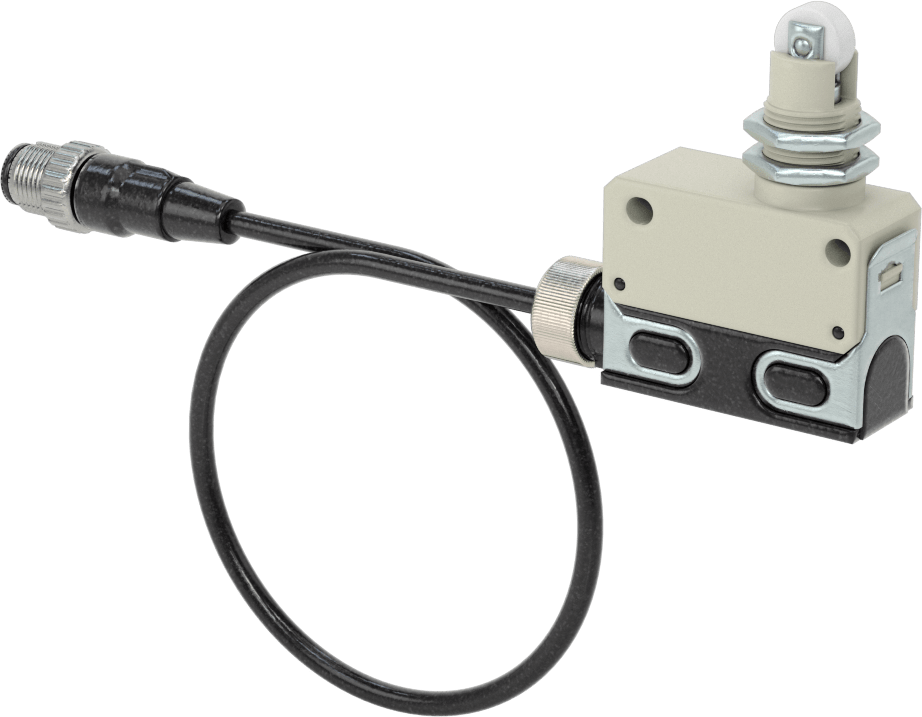 Kapalı Anlık Anahtar, 9/16" Panel Kesiti için Makara Piston, 1A @ 30V DC