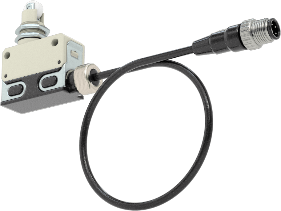Kapalı Anlık Anahtar, 9/16" Panel Kesiti için Makara Piston, 0.1A @30V DC