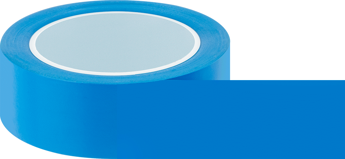 İşaretleme Bandı, 3M 471, Vinil Plastik, 1-1/2" Genişlik, 108 Fit Uzunluk, Mavi
