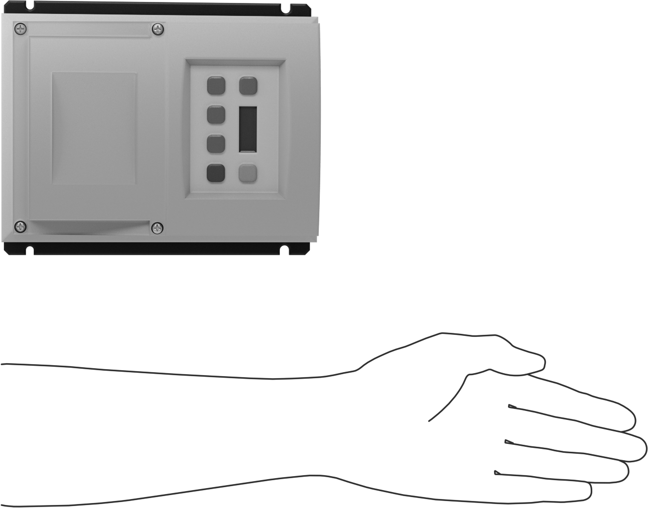 Programlanabilir 3 Fazlı AC Motor Hız Kontrolü, Yıkama, 200V-240V AC Giriş, 1 hp