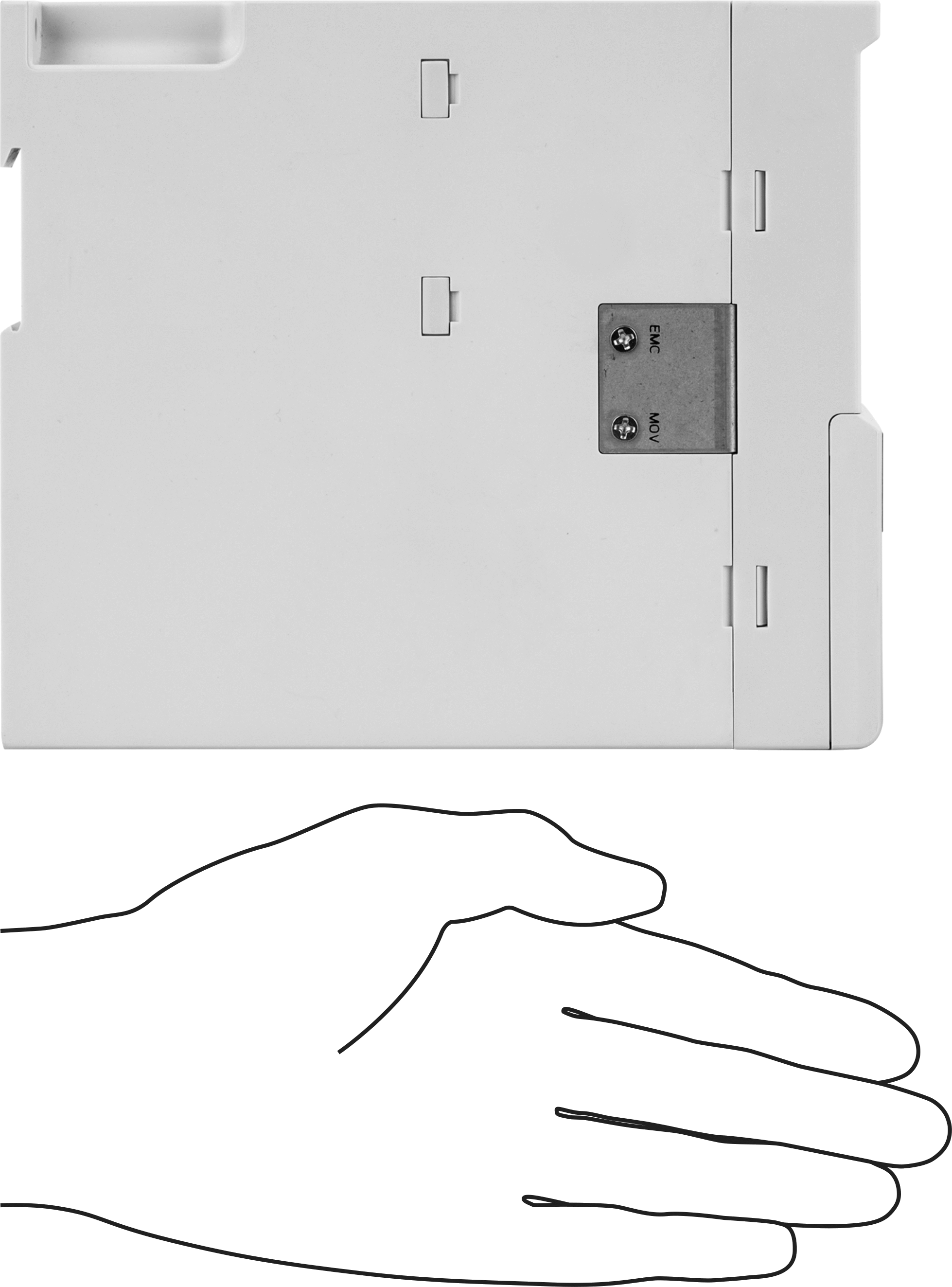 Programlanabilir 3 Fazlı AC Motor Hız Kontrolü, DIN Rayı Montajı, 3 hp için 380V-480V AC 3 Fazlı Giriş