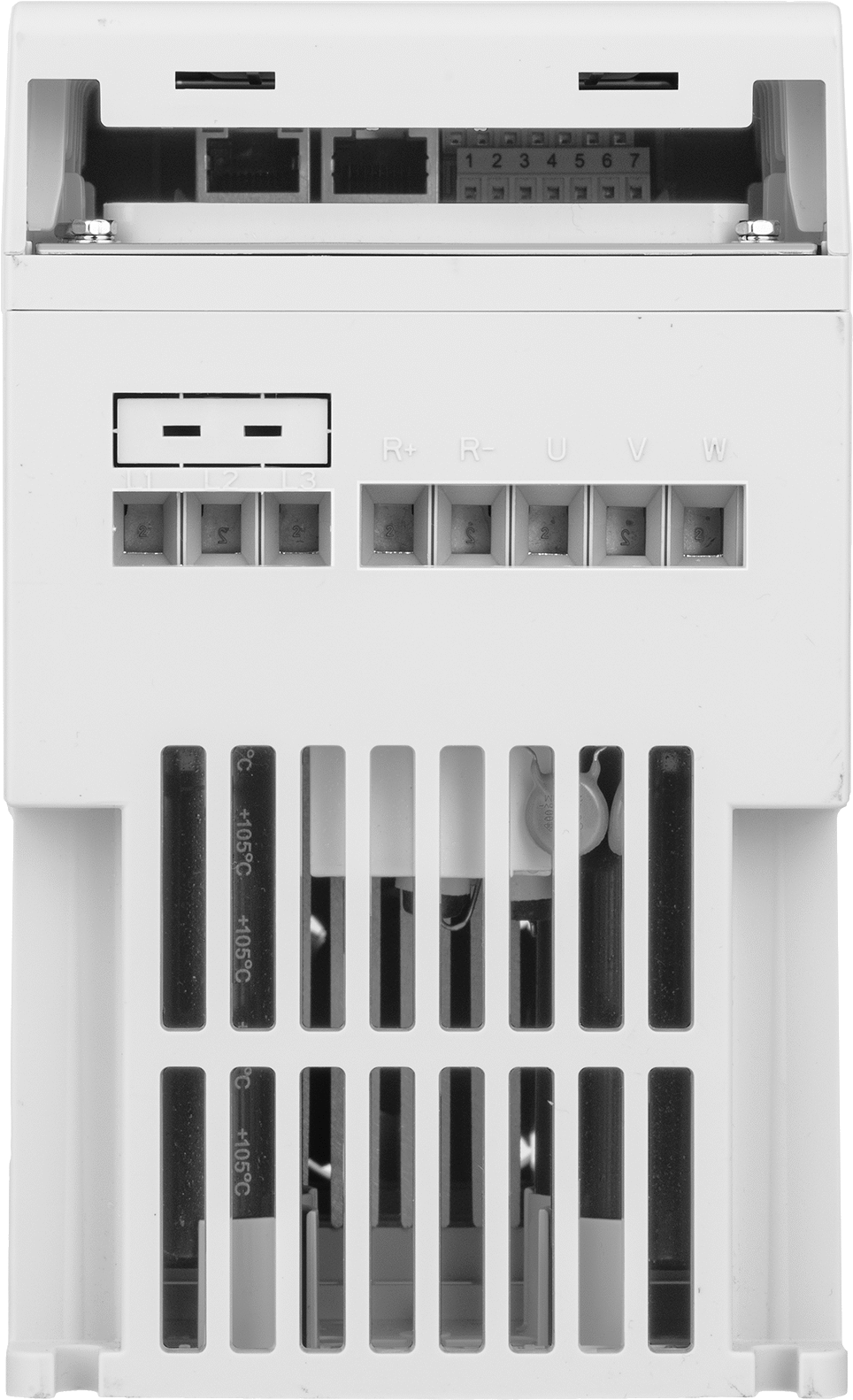 Programlanabilir 3 Fazlı AC Motor Hız Kontrolü, DIN Rayı Montajı, 1 hp için 100-120V AC 1 Fazlı Giriş