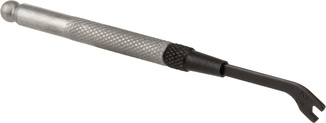 Minyatür Açık Uçlu Anahtar, 2,5 mm Boyut, 4-1/8" Toplam Uzunluk