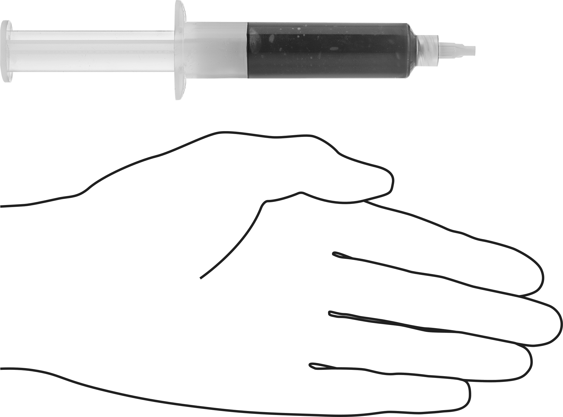Hafif Aktive Edilmiş Reçine Lehim Akısı, Elektronik için, 10 ml Şırınga